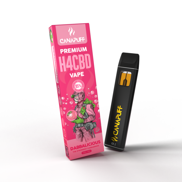 Dabbalicious 96% H4CBD - CanaPuff - USO ÚNICO