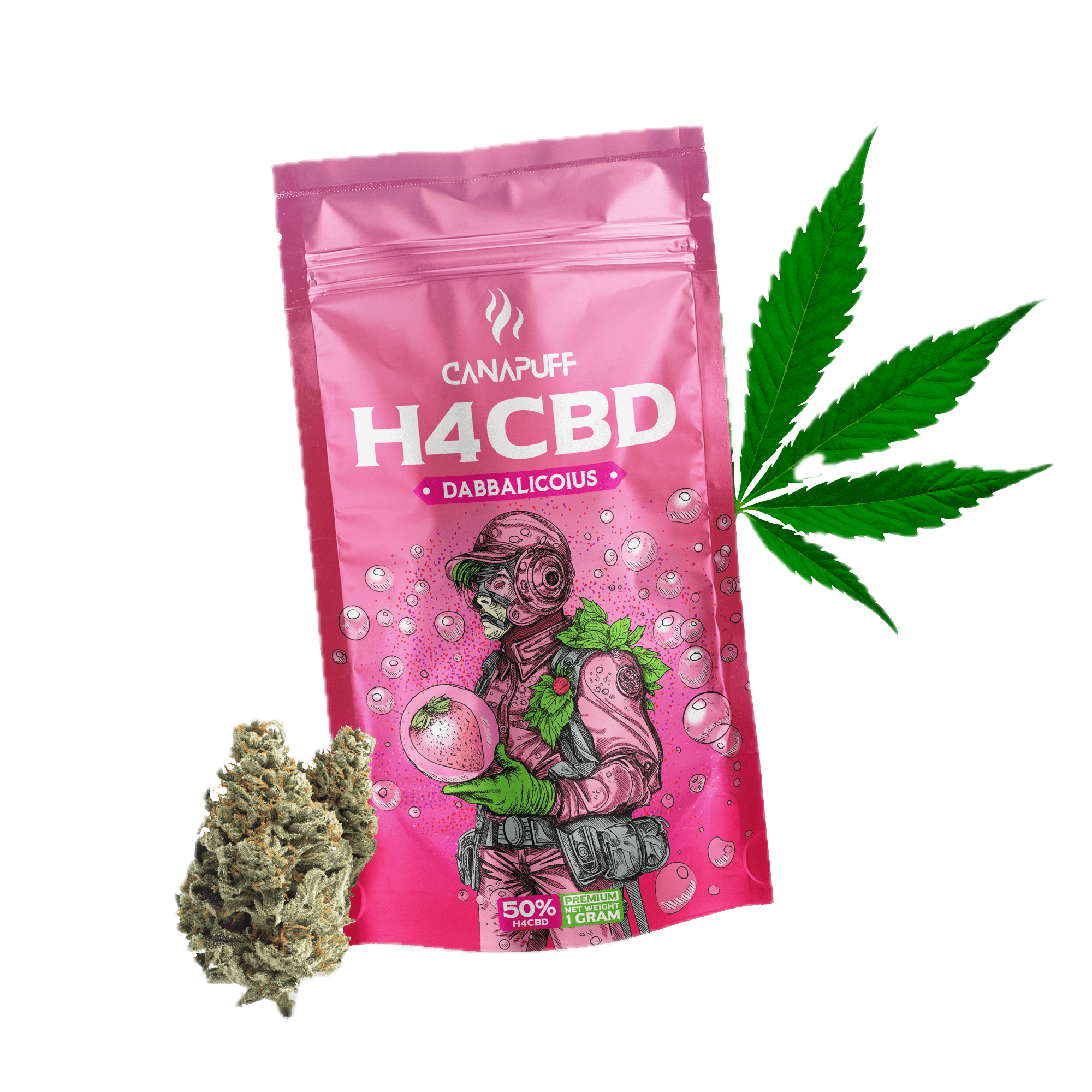 H4CBD Flores Dabbalicious 50%