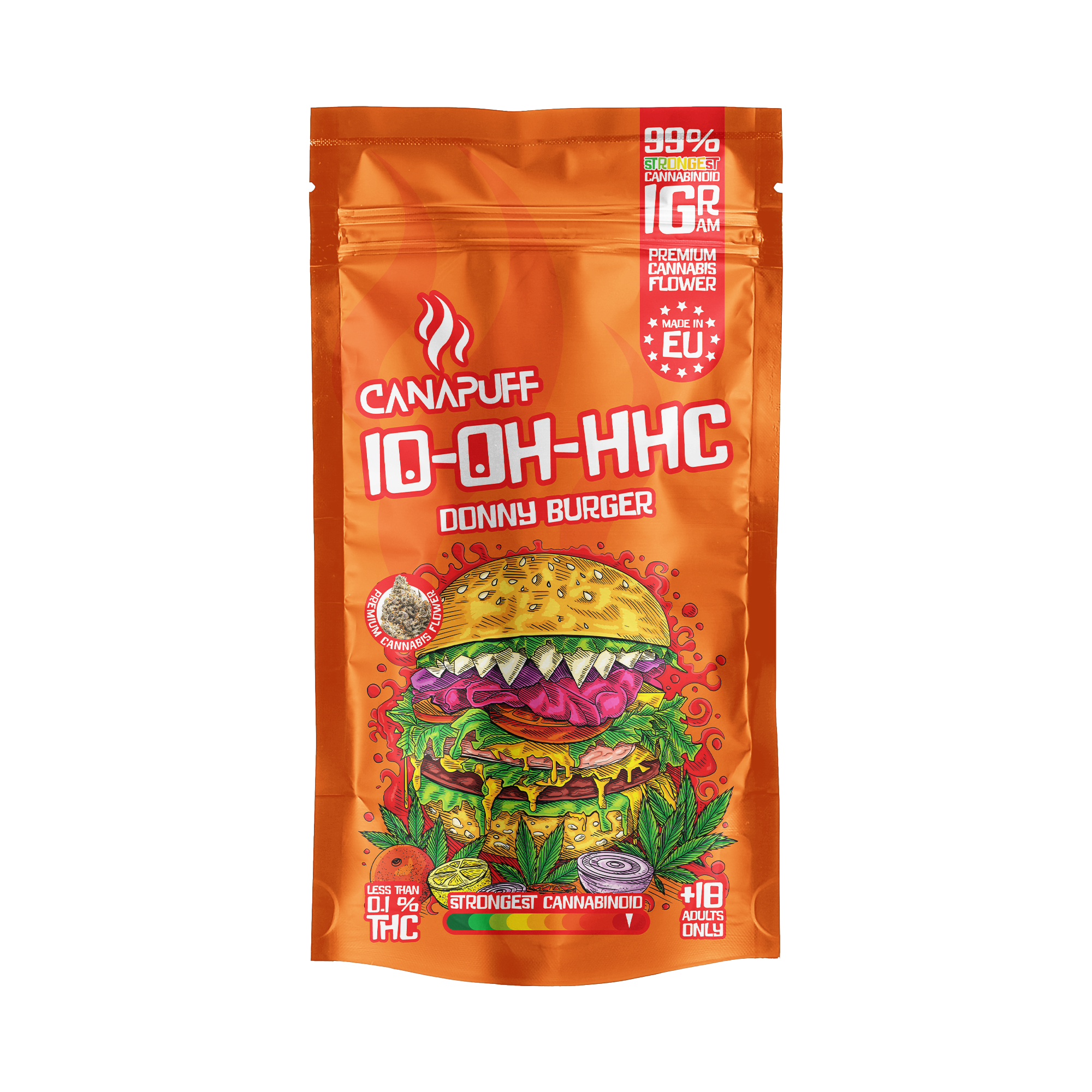 Canapuff - Donny Burger 99% - Flores 10-OH-HHC