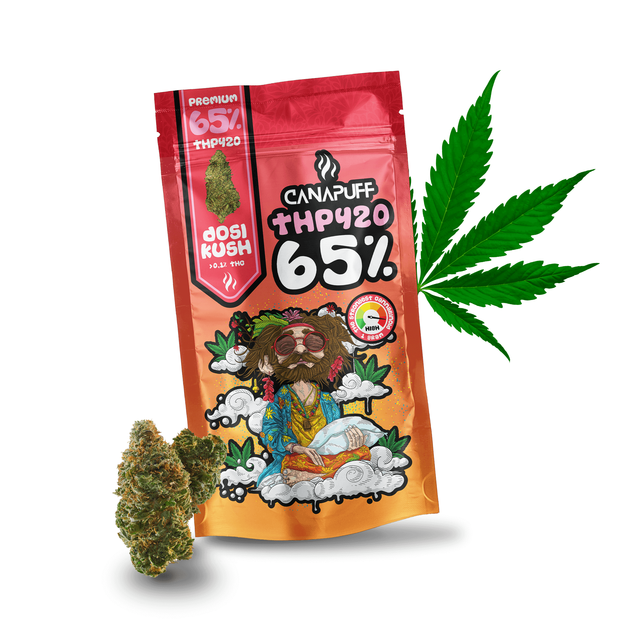 THP420 Flores Dosi Kush 65%