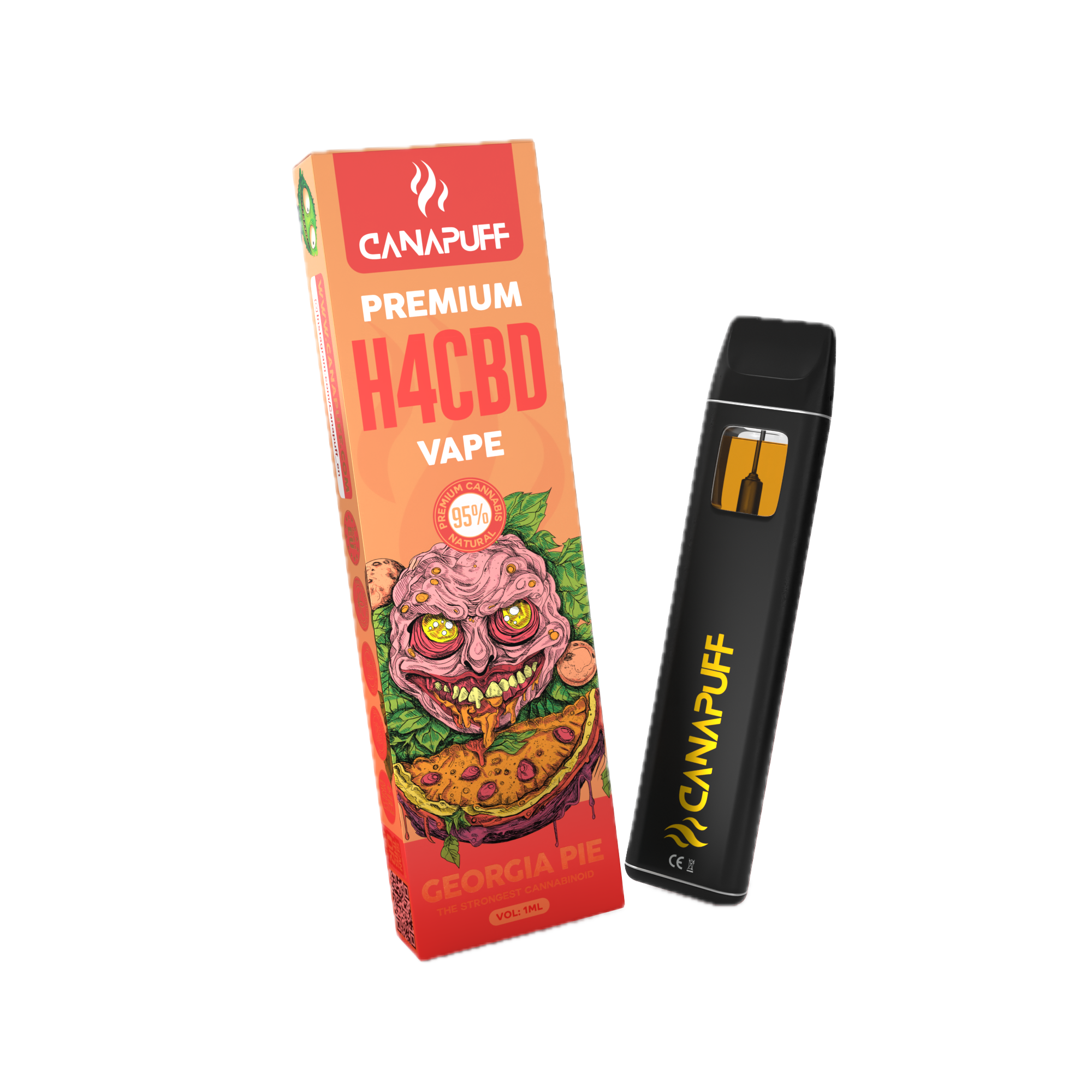 H4CBD Vape Georgia Pie 96% 1 ml