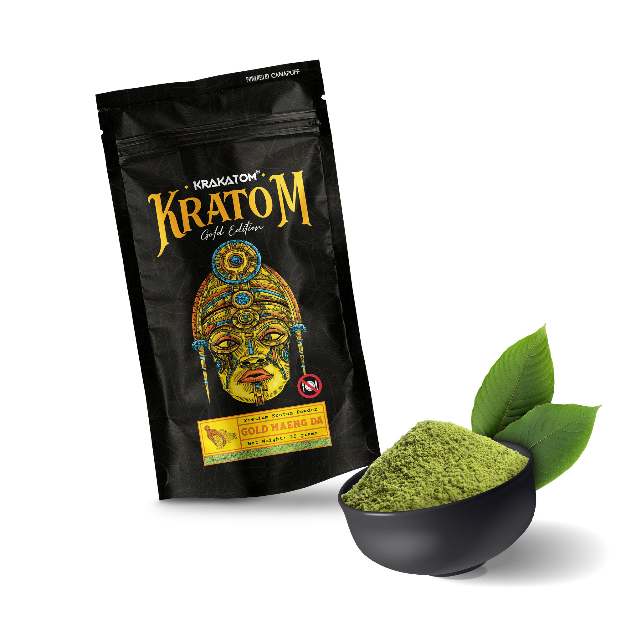 Kratom - Gold Maeng Da - Edição Gold