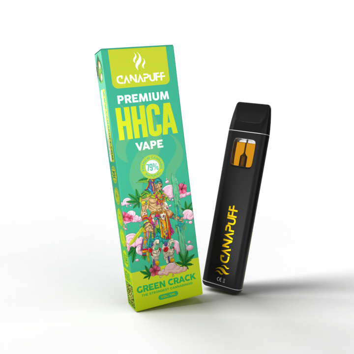 Green Crack 79% HHC-A - CanaPuff - Uso Único - 1ml
