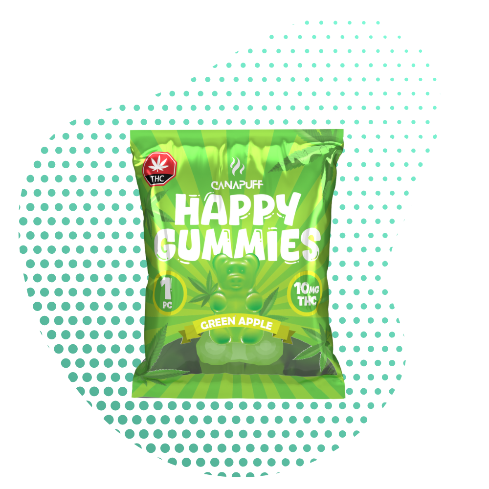 THC Gummies Maçã Verde