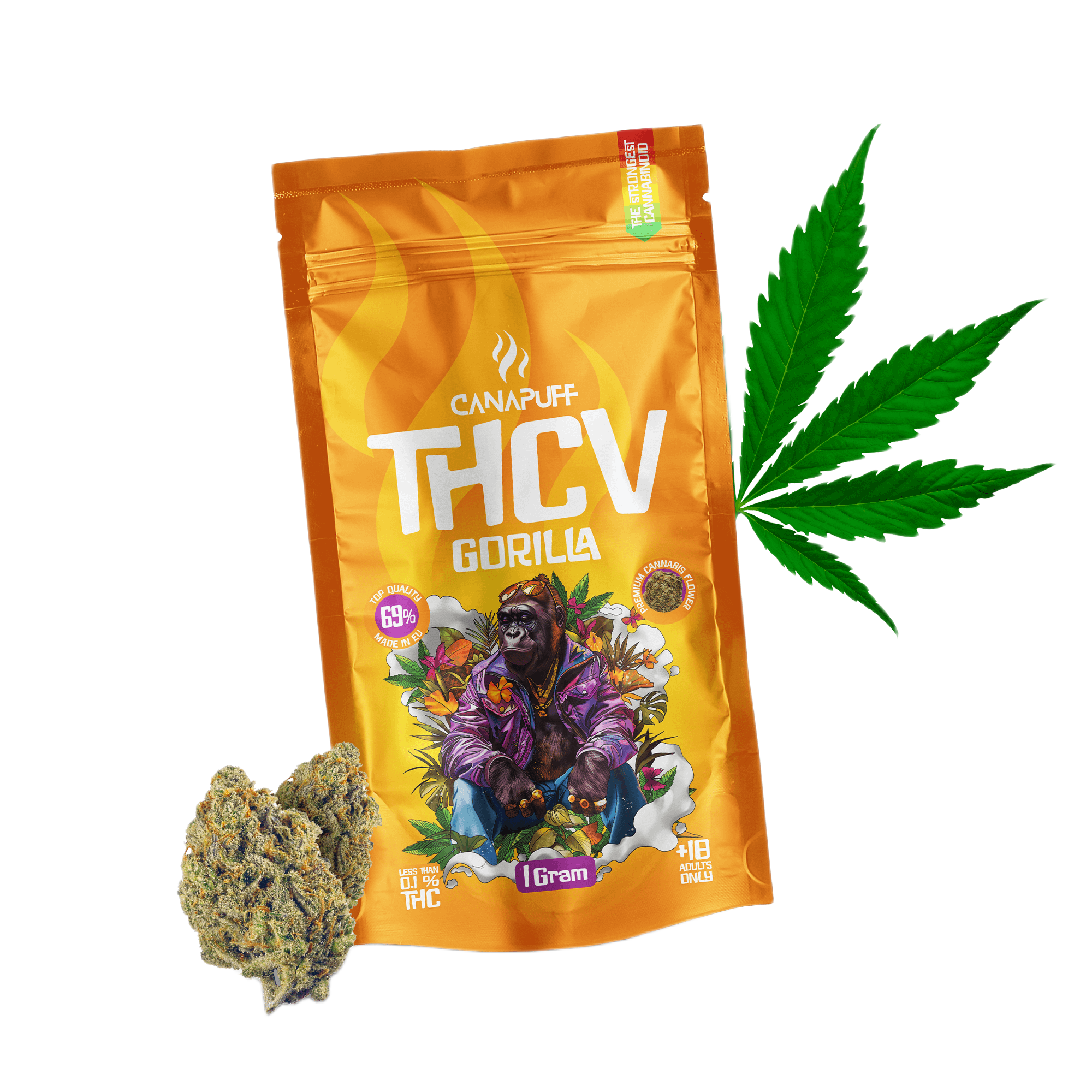 THCv Flores Gorila 69%