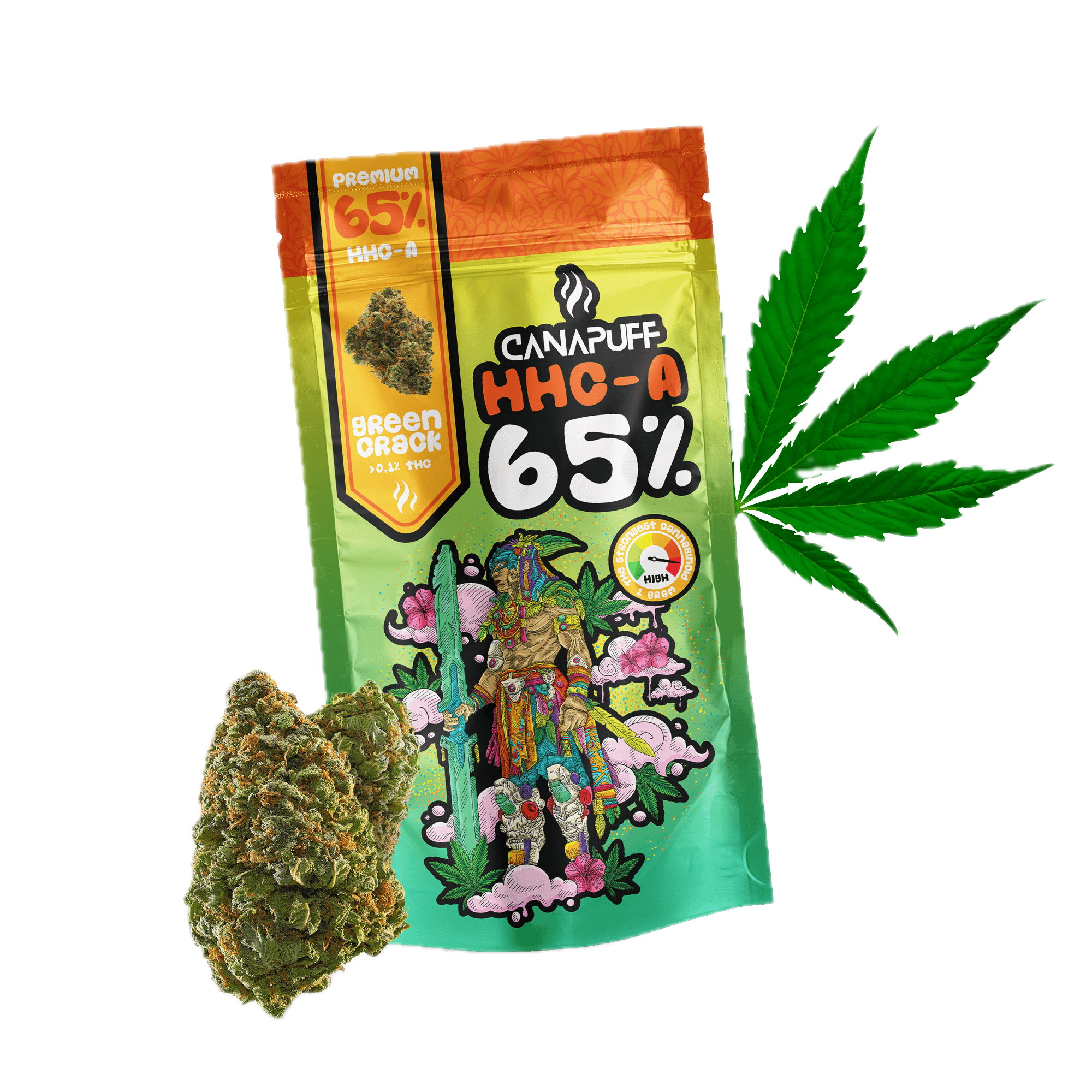 HHC-A Flores Green Crack 65%