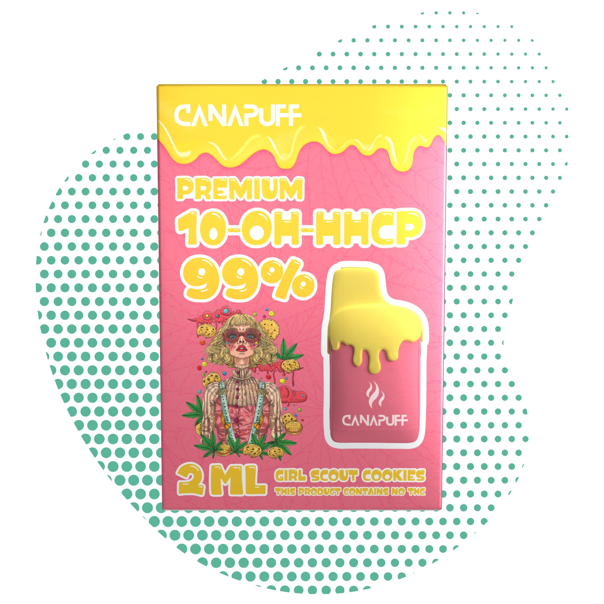 GSC 99% 10-OH-HHCP - Canapuff - Uso Único - 2ml