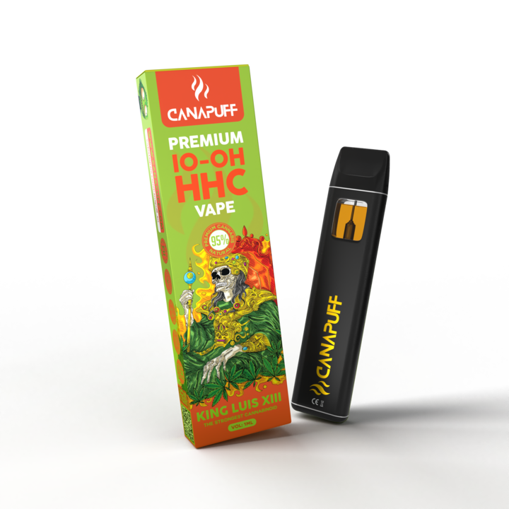 Rei Luis XIII 95% 10-OH-HHC - Canapuff - Um Uso - 1ml