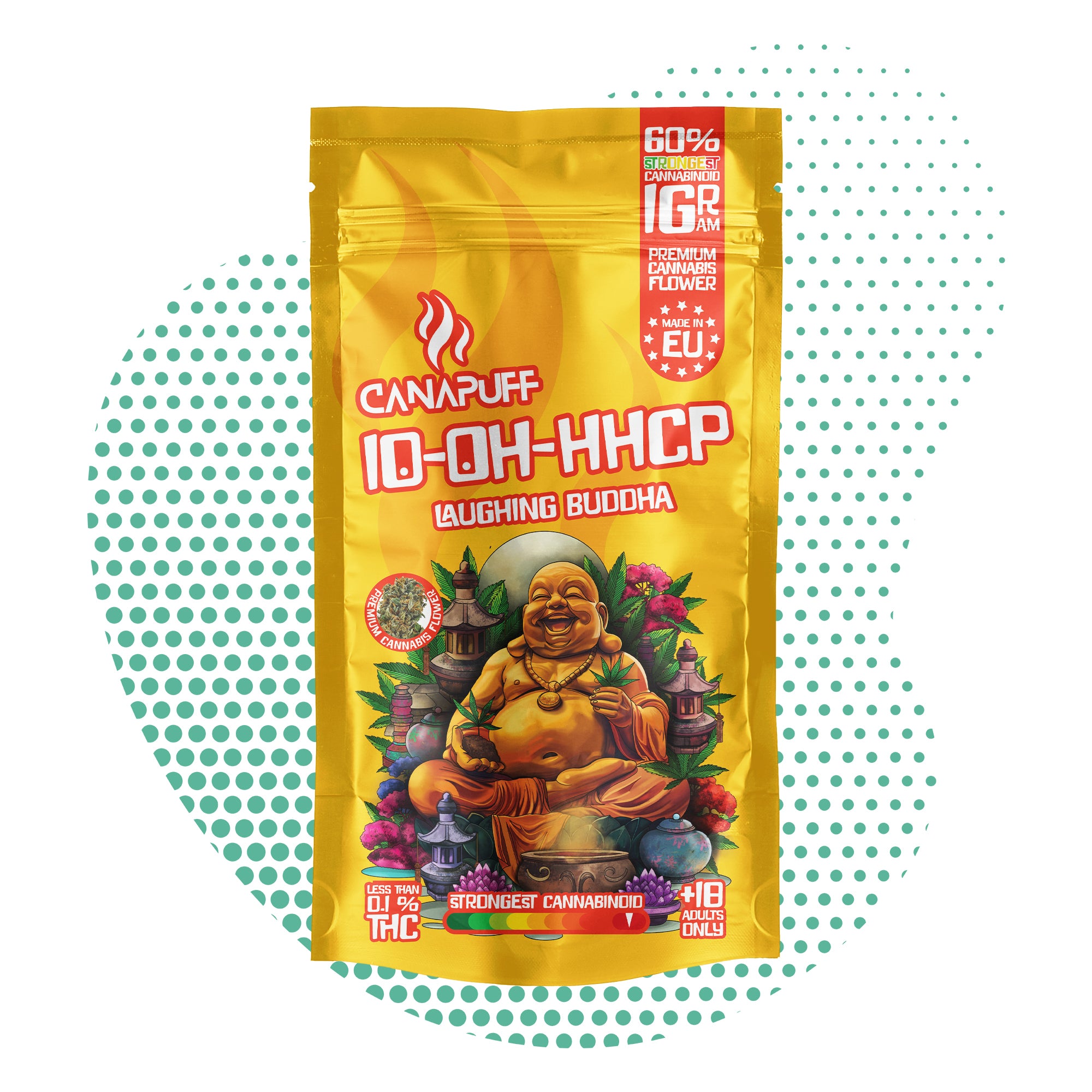 Canapuff - Buda Risonho 60% - Flores 10-OH-HHCP