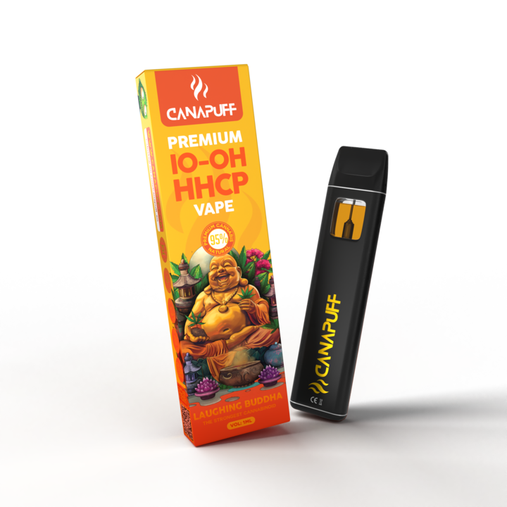 Buda Risonho 95% 10-OH-HHCP - Canapuff - Um Uso - 1ml