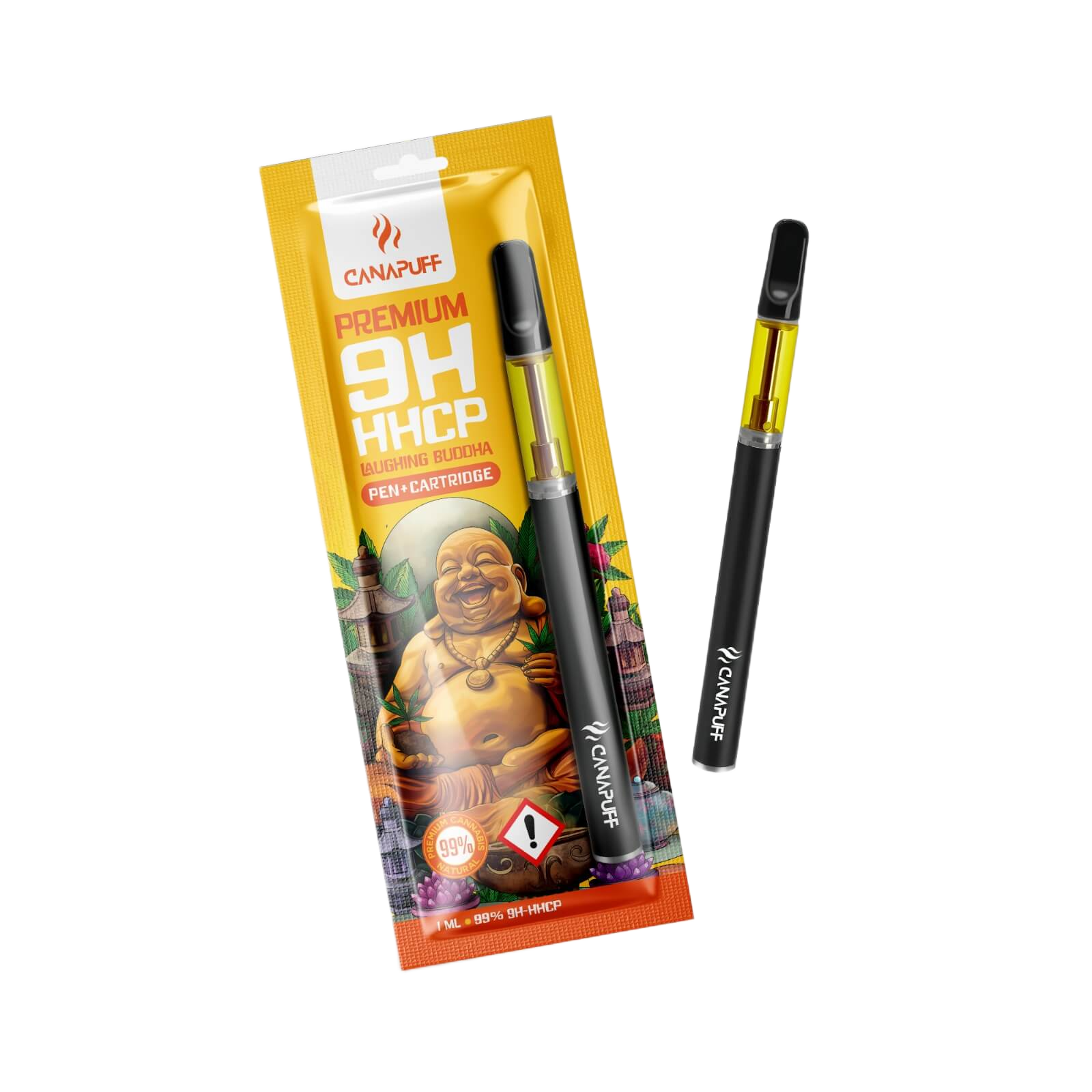 9H-HHCP Pen+Cartucho Laughing Buddha 99%