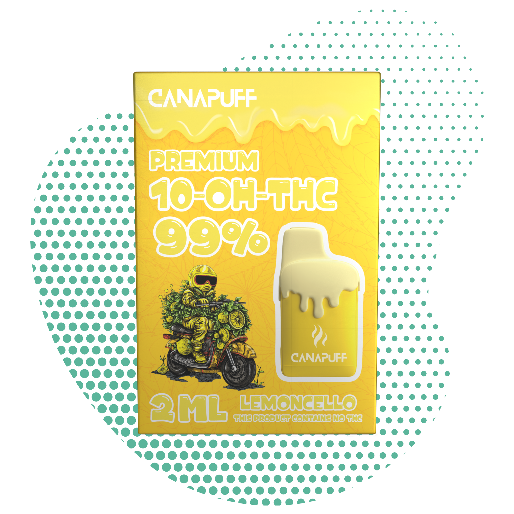 Lemoncello 99% 10-OH-THC - Canapuff - Uso Único - 2ml
