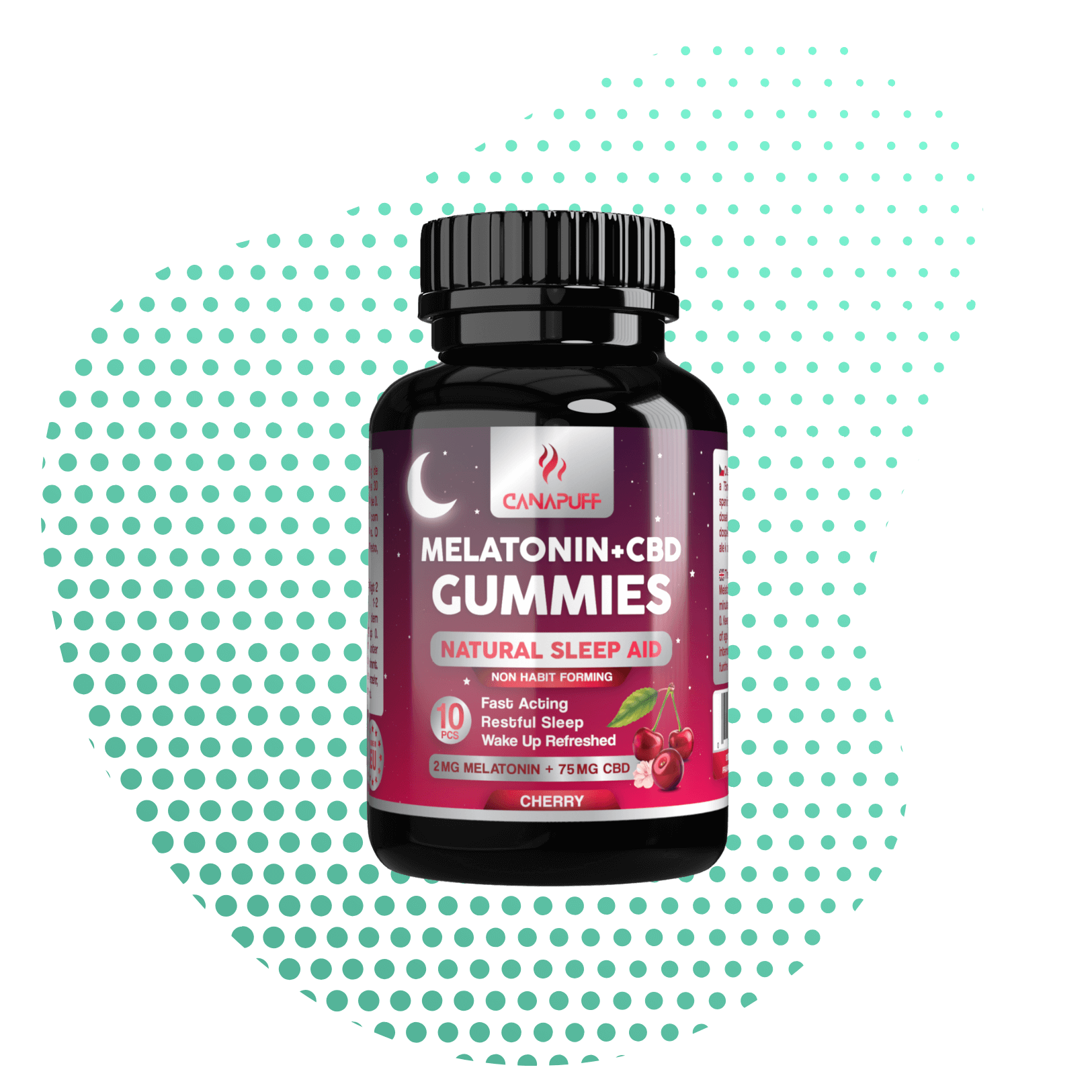 Melatonin+CBD Gummies - Cereja