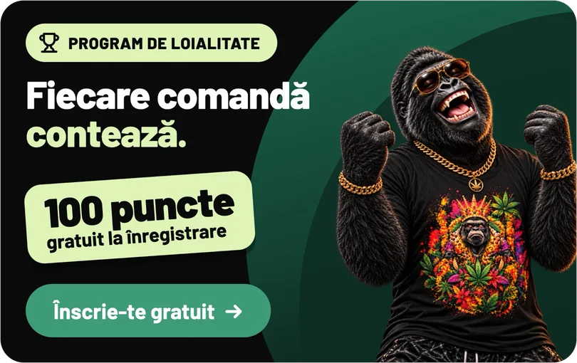 Program de loialitate: Fiecare comandă contează. 100 puncte gratuit la înregistrare. Înscrie-te gratuit