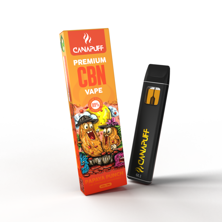 PAPAYA PUNCH 89% CBN - CanaPuff - Uso Único - 1ml