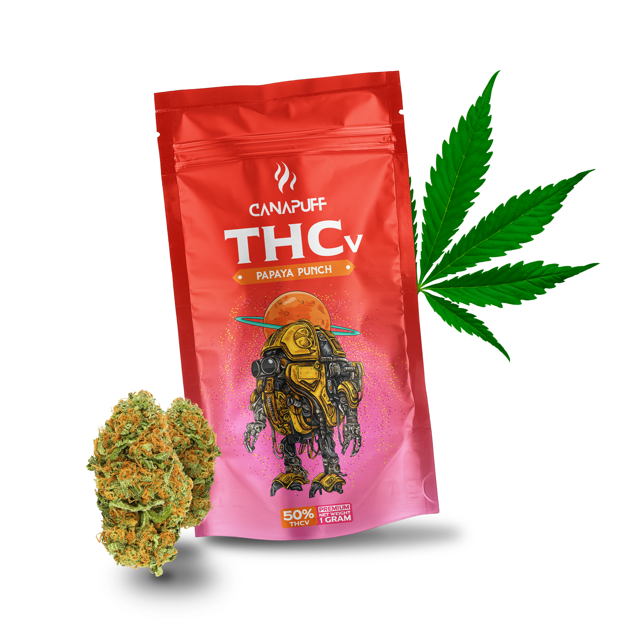 CanaPuff - PAPAYA PUNCH 50% - Flores THCv