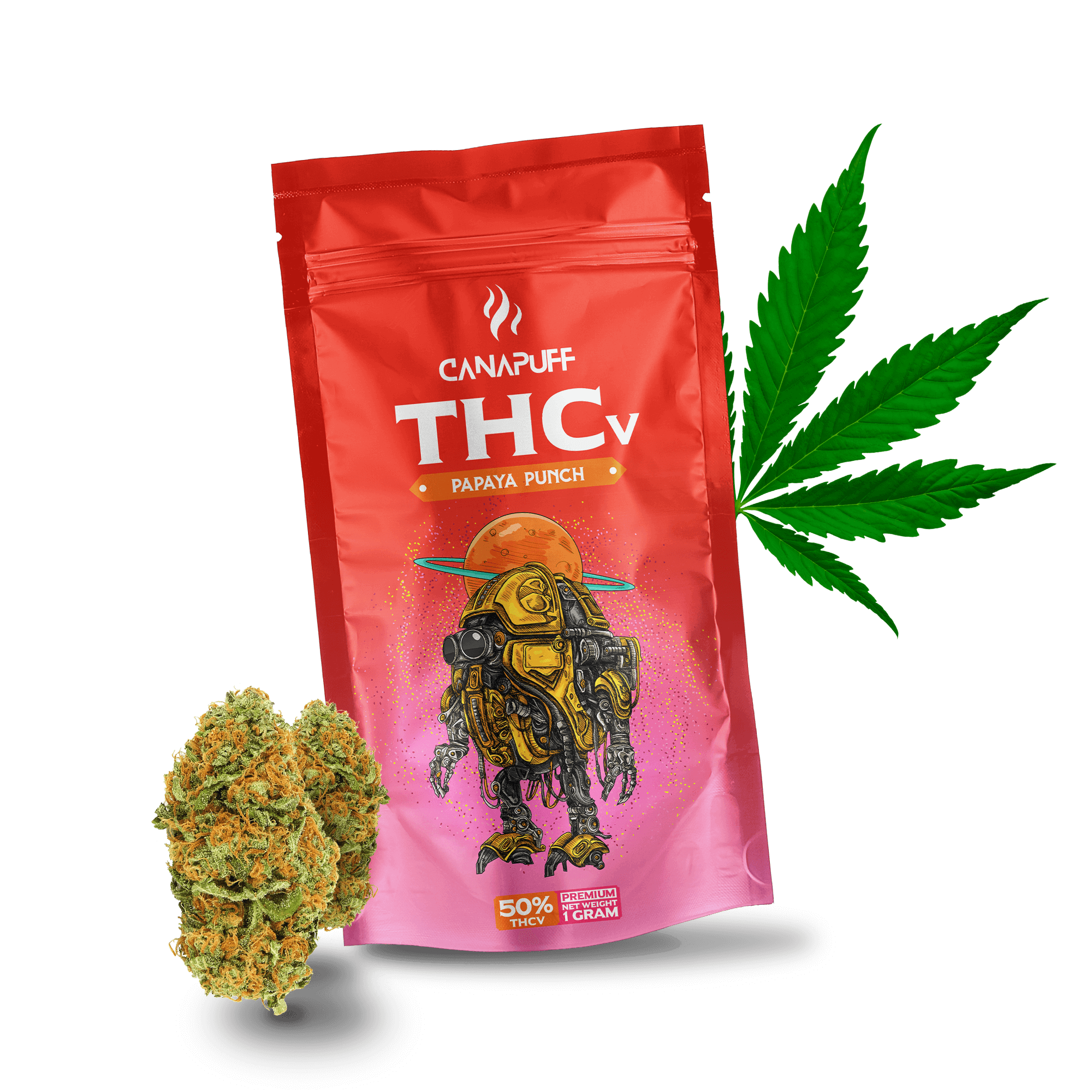 THCv Flores Papaya Punch 50%