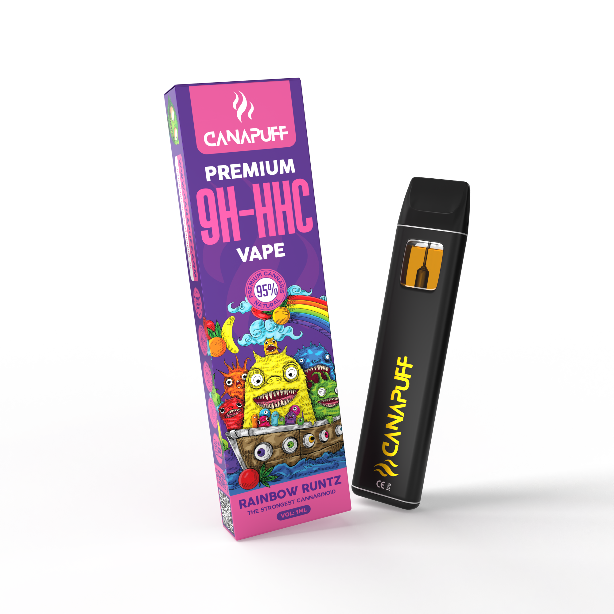 Rainbow Runtz 95% 10-OH-HHC - Canapuff - Vape - 1ml