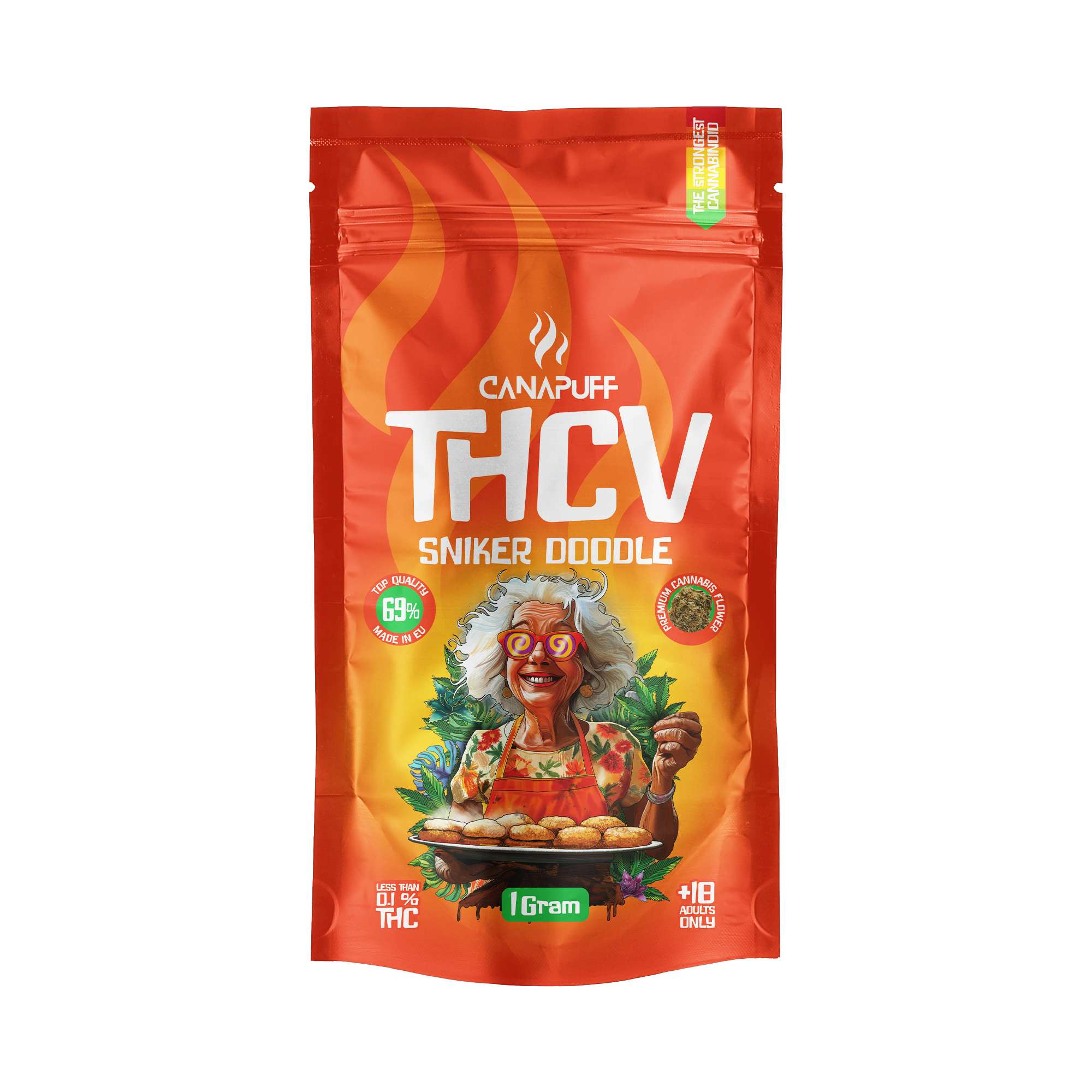 Canapuff - Sniker Doodle 69% - Flores THCv
