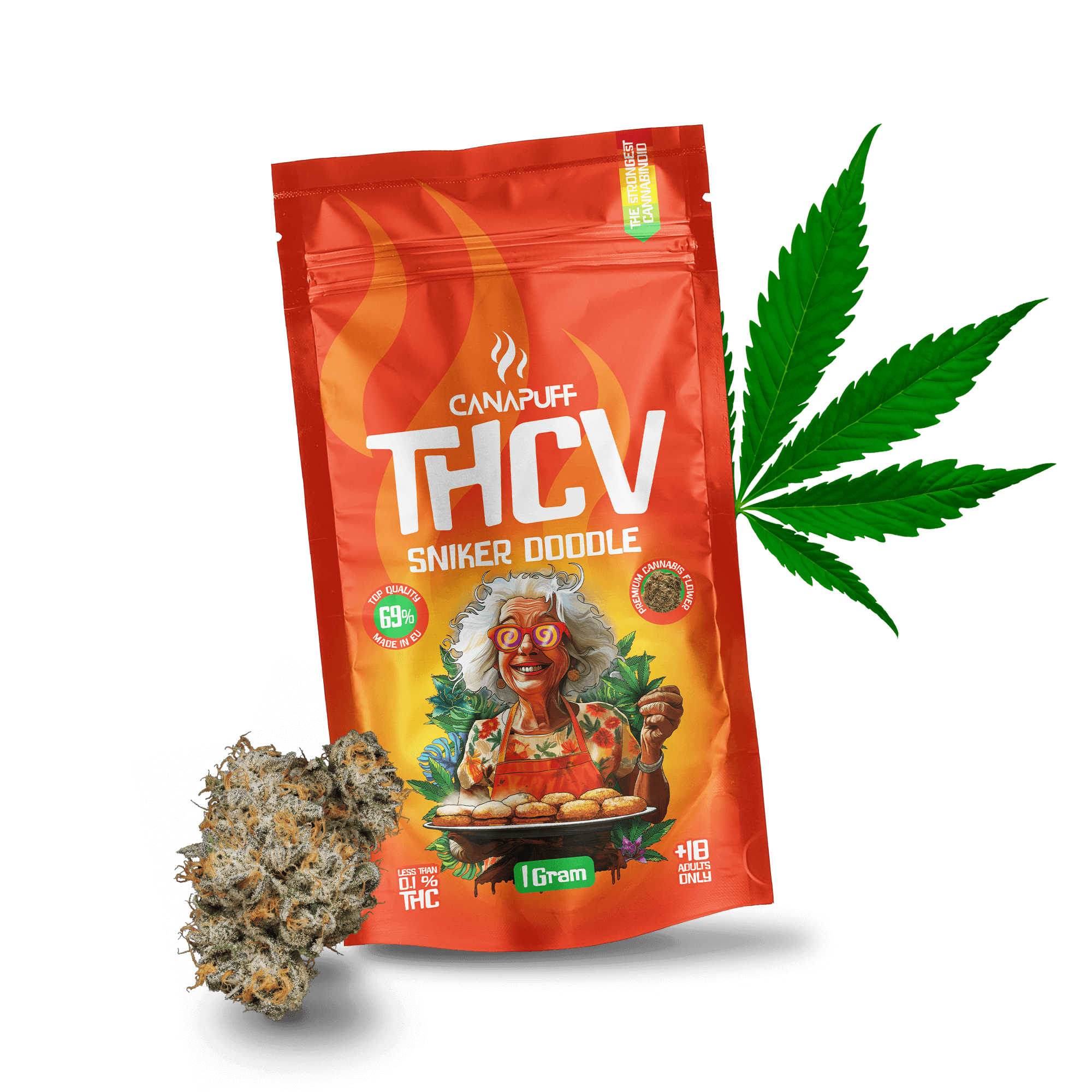 THCv Flores Sniker Doodle 69%