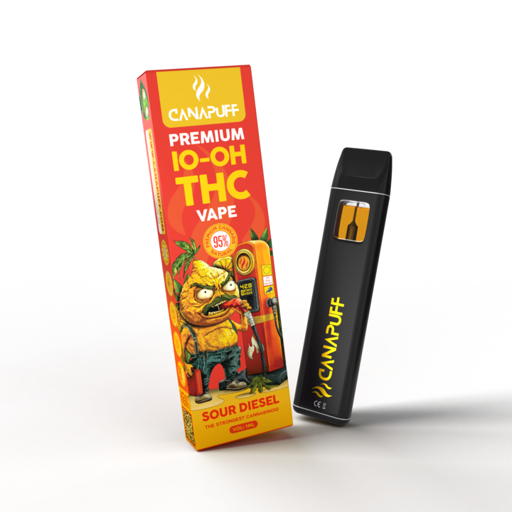 Sour Diesel 95% 10-OH-THC - Canapuff - Uso Único - 1ml