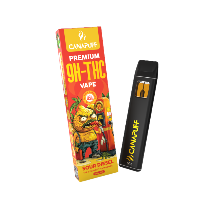 Sour Diesel 95% 9H-THC - Canapuff - Vape - 1ml