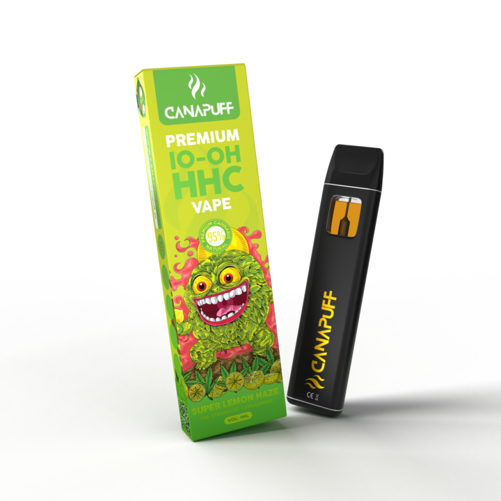 Super Lemon Haze 95% 10-OH-HHC - Canapuff - Um uso - 1ml