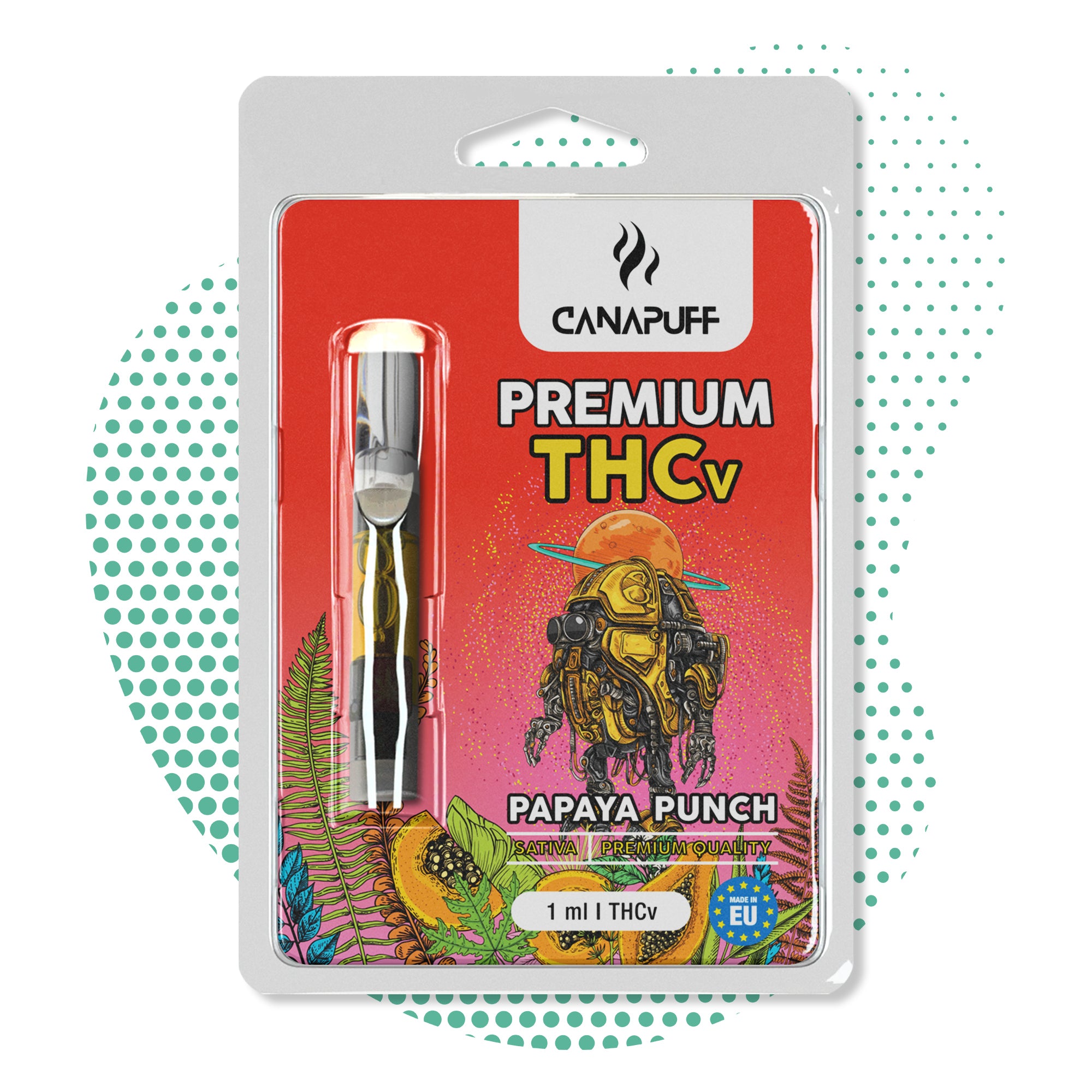 CanaPuff - PAPAYA PUNCH - THCv 79% - cartucho