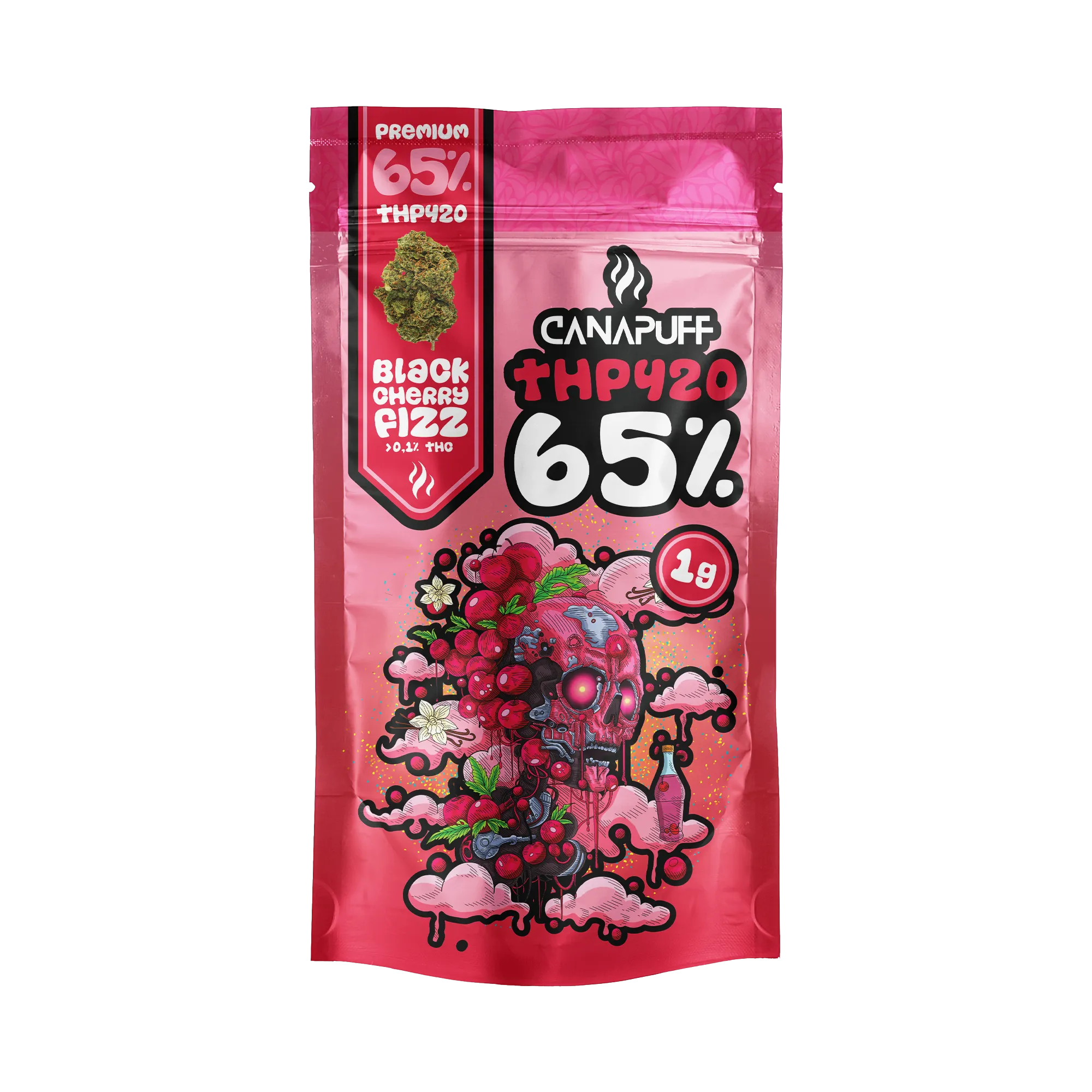 Black Cherry Fizz 65% - THP420 Flores-Canapuff