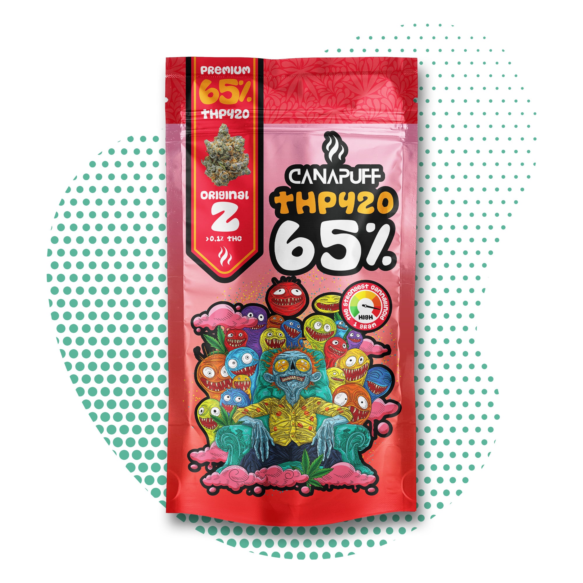 Canapuff - Original Z 65% - THP420 Flores