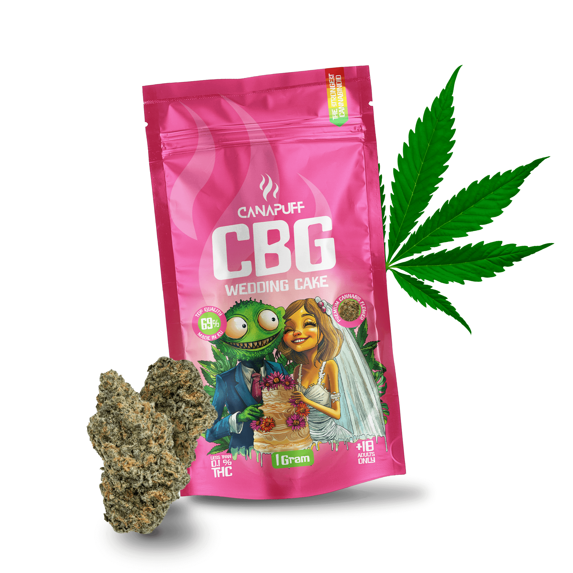 CBG Flores Wedding Cake 69%