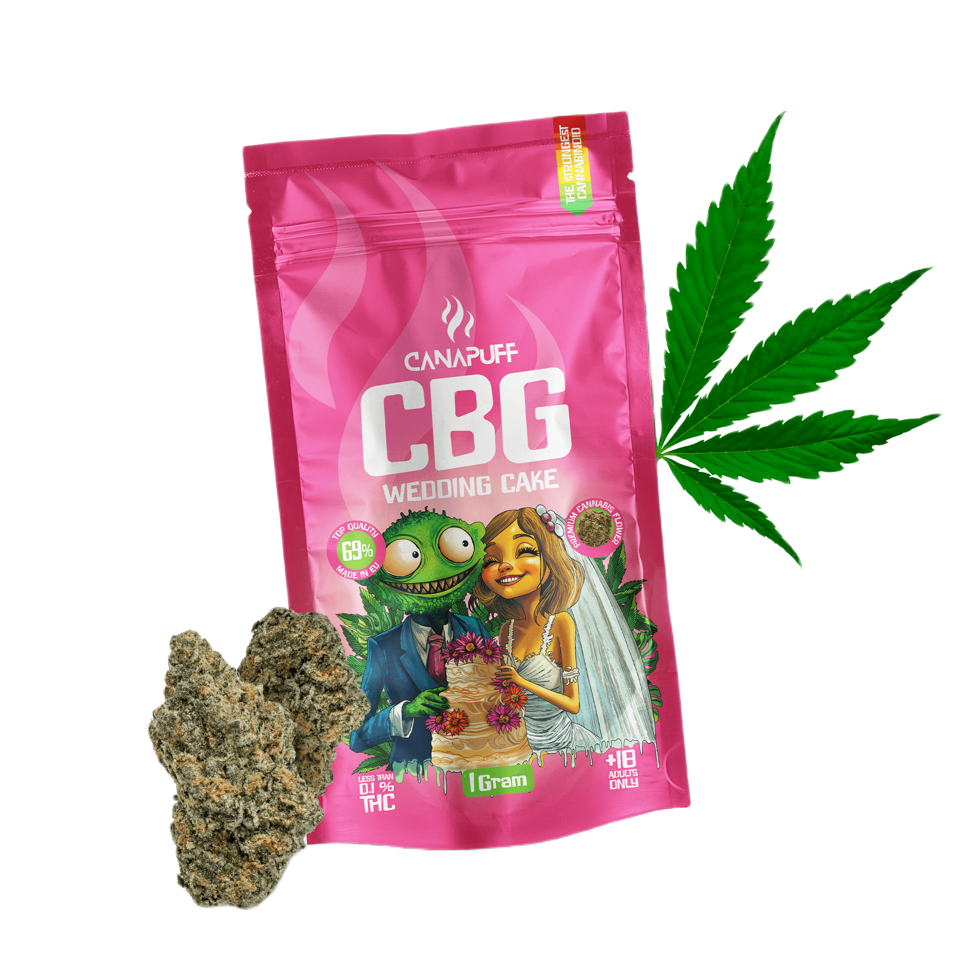 CBG Flores Wedding Cake 69%