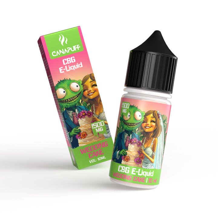 CBG Liquid 1.500mg - Bolo de casamento